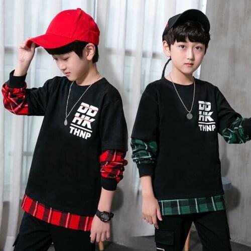 Childrens Clothing Set Summer New Baby Boys Casual Long Sleeve + Pants Two Piece Suit Boys Clothes