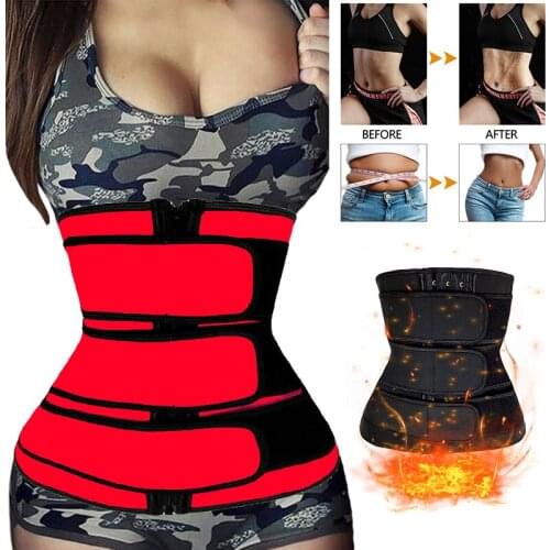 Women Sweat Belts Waist Trainer Body Shaper Corset Slimming Corset Colombian Girdles Workout Fitness Cincher Shaper Sheath Belts