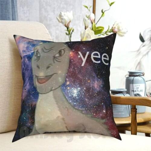 Cosmic Yee Pillow Case Printed Home Soft DIY Pillow cover Yee Dinosaur Prehistoric T Rex Funny Meme Youtube Internet Cosmic