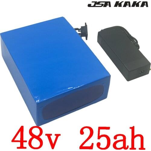 48V 25AH Lithium Battery 48V 1000W 2000W Electric Bike Battery 48V 10AH 13AH 15AH 18AH 20AH 25AH Ebike Battery Pack+5A Charger