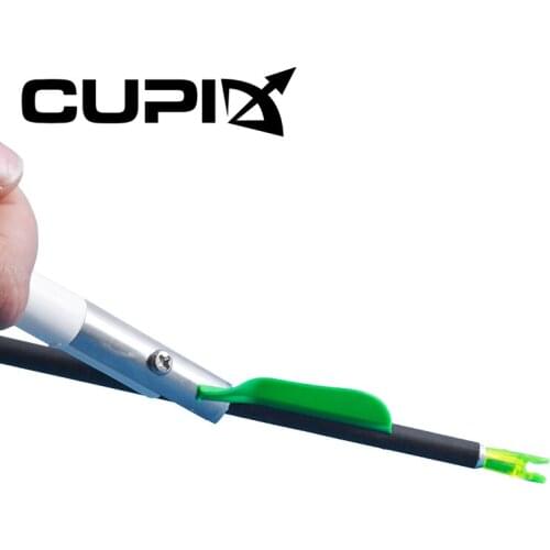 Shovel 4 Blades Shaving Device for Wood Arrow Carbon Arrow Clean up the Feather Bow and Arrow Accessory for Archery Hunting