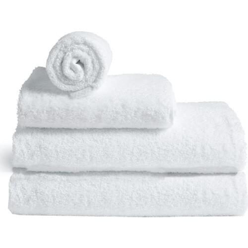 Caria White Comfort Bath Towel Set 4 'lü