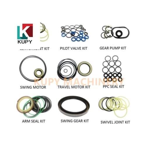 Kupy seal kit For Volvo EC290 EC290B EC290BLC Seal Repair Service Kit Excavator Oil Seal kit