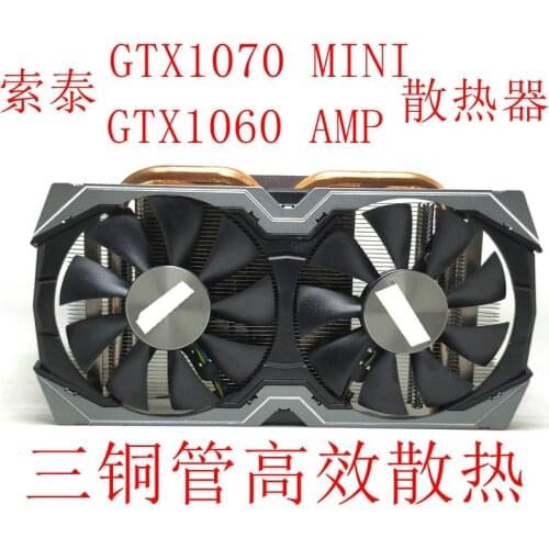 Original for ZOTAC GTX1070 GTX1060 AMP MINI Graphics Video card Cooler