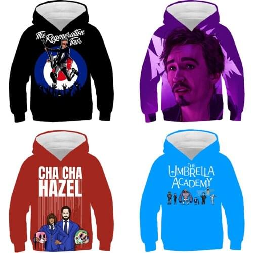 New Men Women Pullover Casual Hooded 3D Print The Umbrella Academy Hoodies Sweatshirts Unisex Costume Tracksuit Hoodie Sweatwear