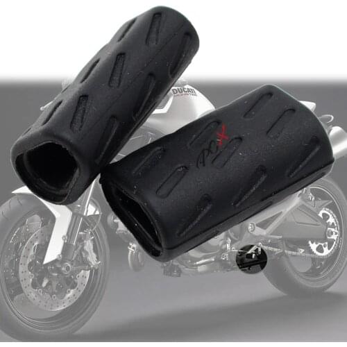 Motorcycle Shift Lever Toe Peg Silica Gel Foot Pad For DUCATI MONSTER 659 696 796 797 821 1100/S/R 1200/S/R