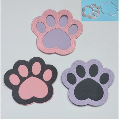 With cute bear claws, dog claws and cat claws, paper-cut crafts, scrapbooks, metal photo albums, metal cutting knife molds