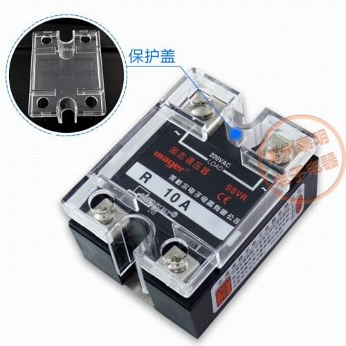 US single-phase 220V AC solid-state power supply voltage regulator SSVR 10A resistor regulator module regulator mager