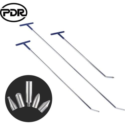 Super PDR Crowbar 95cm PDR Tools Set Dent Repair Rods Pry Bars Stainless Steel Paintless Car Body Dent Remove Profession Tools