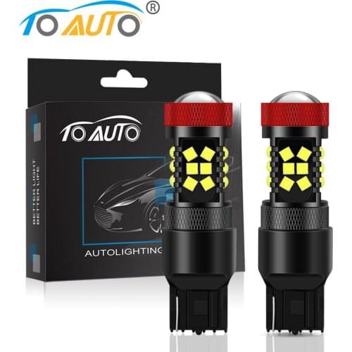 2pcs Canbus T20 7443 W21/5W 7440 WY21W W21W LED Bulb T25 3157 P27/7W LED Auto Lamp Turn Signal Brake Tail Parking Car Light