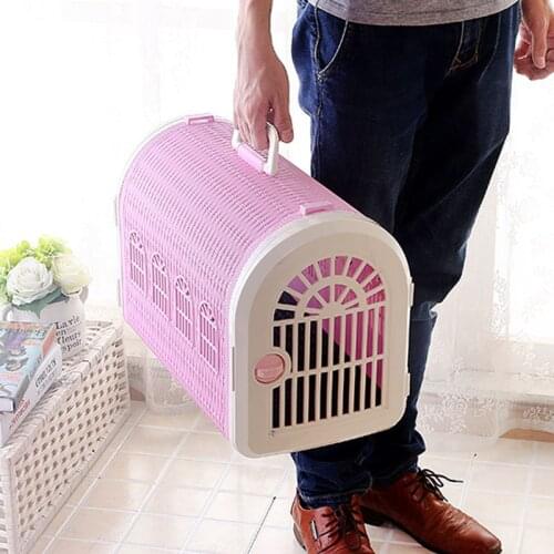U-Shaped Carrier For Cat Pet Suitcase Cats House Pets Portable Transportation Air Box Lightness Convenient Cat And Dog Cages