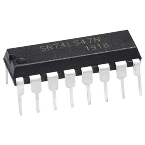 Inquiry Before Order New Original Texas SN74LS47N BCD To 7-Segment Decoder Driver Double Row In-Line DIP16 Electronic Components