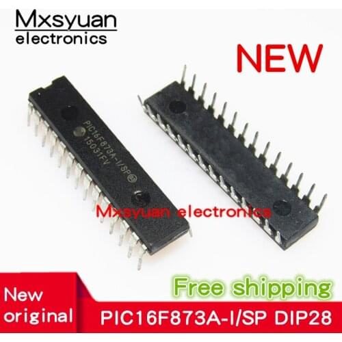 10pcs~100pcs/lot PIC16F873A-I/SP PIC16F873A 16F873A DIP28 New original
