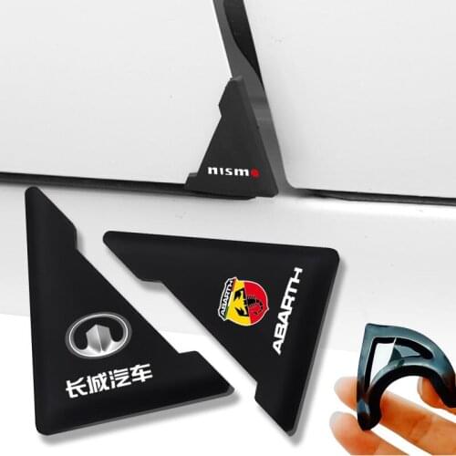 2pcs Car Door Corner Protector Anti-Scratch Sticker For Teslas Model 3 2021 Model S X Y Style Roadster Invader Coil Mod WYE K80