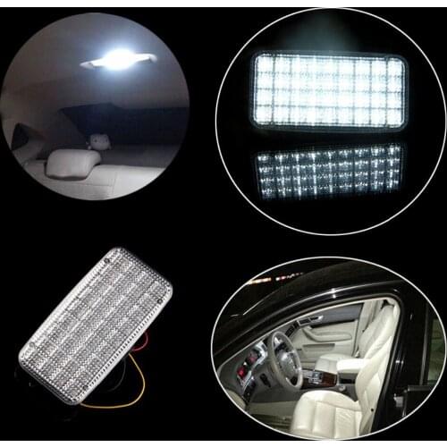 White 12V 36 LED SMD Truck Auto Van Vehicle Car Ceiling Dome Roof Interior Light Lamp On/Off Switch Practical Car-Styling