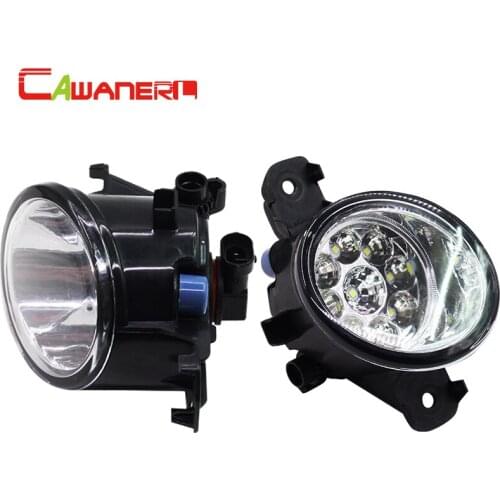 Cawanerl 1 Pair Car Styling LED Light Daytime Running Light Fog Light For Nissan Qashqai Altima Micra Sunny Versa X-Trail Dulias