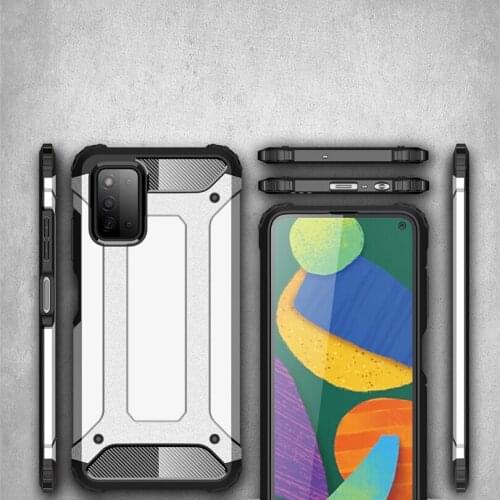 For Samsung Galaxy F52 5G Case Silicone Shockproof Slim Hard Tough Rubber Hybrid Armor Cases For Galaxy F52 5G Phone Cover