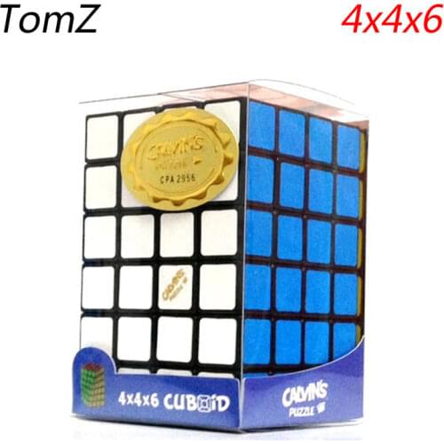 Calvin TomZ 4x4x6 Cuboid Magic Cube Neo Professional Speed Twisty Puzzle Brain Teasers Educational Toys