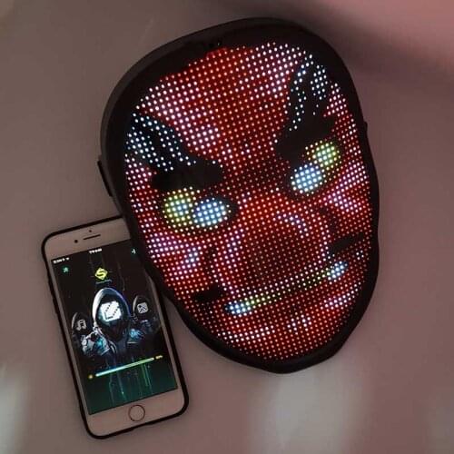 Matrix decor screen led costume decoration wearable led animals personalizable safari costume alien prop bluetooth matrix costum