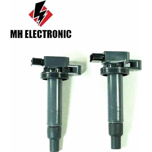 MH ELECTRONIC 2pcs/lot Ignition Coil 90919-02229 9091902229 For Toyota Echo Vitz Prius Platz Yaris 1999 - 2005 With Warranty