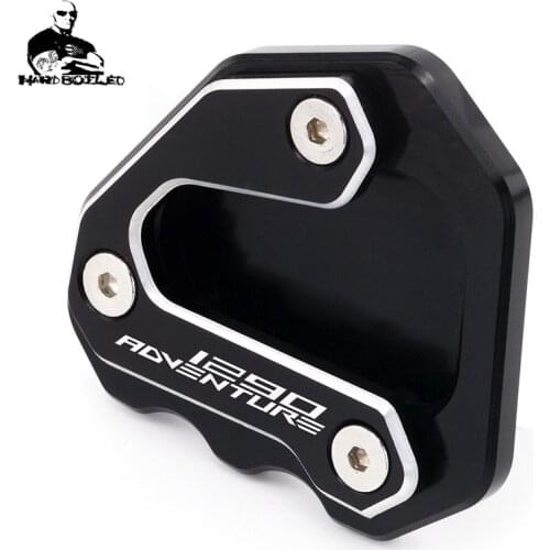 Kickstand Foot Side Stand Extension Pad Support Plate For 1290 Adventure Super Duke R 2013 2014 2015 2016 2017 2018