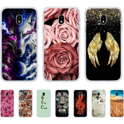 Silicone Case for Samsung Galaxy J3 2017 case J330 J330F SM-J120F Cover for samsung J317 cover funda Protective bumper coque