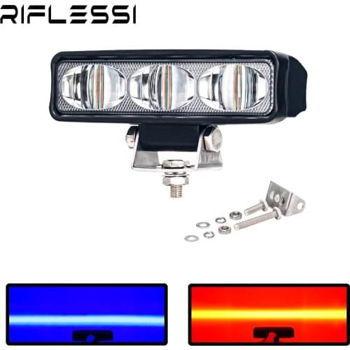 1 x DC 12V - 80V Forklift Light Red Blue Forklift Truck LED Work Lights Safety Warning Signal Lamp