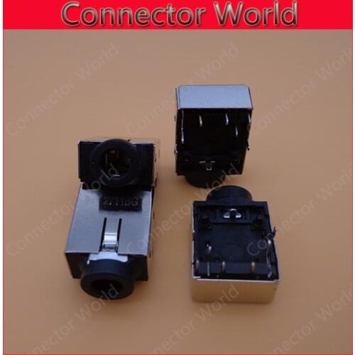 3-200pcs/lot DC Power Jack Connector for Toshiba Samsung DELL Sony etc laptop earphone audio jack interface