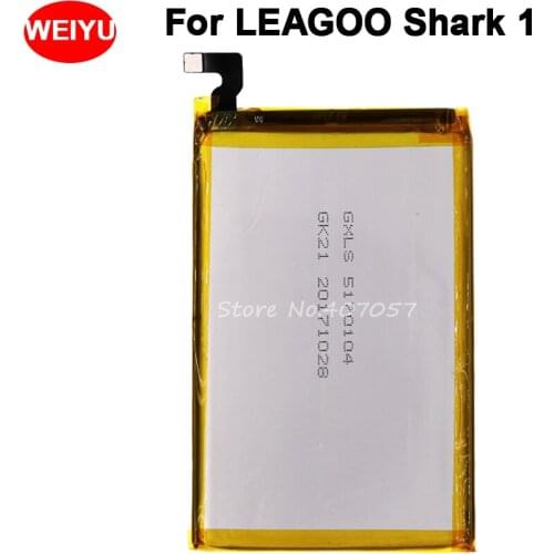Battery For LEAGOO Shark 1 Batterie Bateria Accumulator 6300mAh