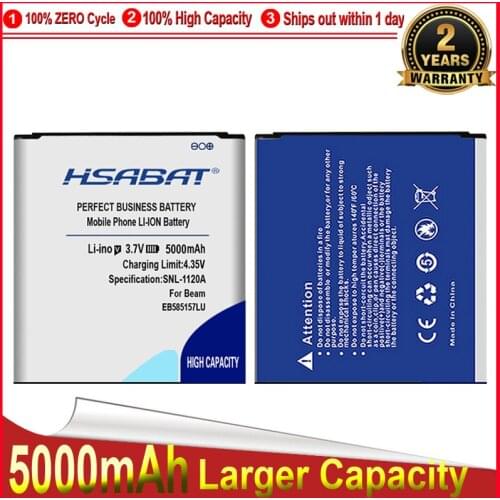 EB585157LU 5000mAh Battery for Samsung Galaxy beam Win i8552 i8558 i8550 i869 i8530 E500 GT-I8530 i437 G3589