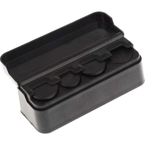 Car Interior Coin Case Money Change Storage Holder Box Organizer Container Durable and Practical Light Weight Stable Design