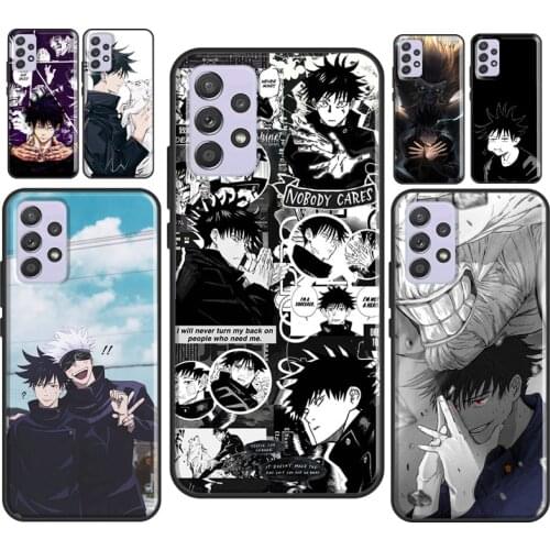 Fushiguro Megumi Jujutsu Kaisen For Samsung Galaxy A51 A71 A41 A31 A21S A20e A50 A70 A12 A32 A42 A52 A72 M31S Phone Case