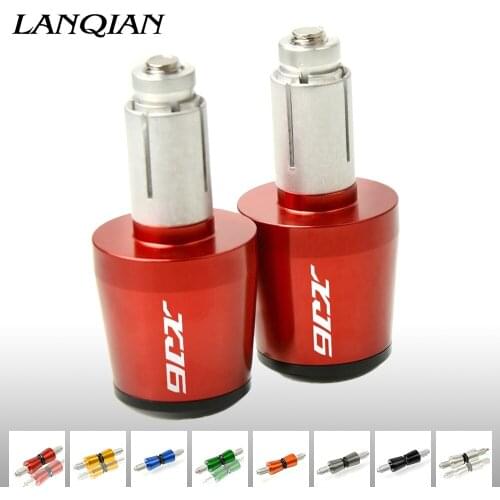 CNC Motorbike Handlebar Grips Ends Handle Bar Cap End Plugs For YAMAHA XJ6 DIVERSION XJ650 TURBO XJ6 N S XJ6