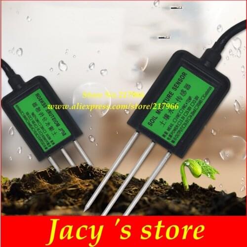 Soil temperature and humidity sensor transmitter Soil moisture sensor humidity moisture soil conductivity sensor EC sensor