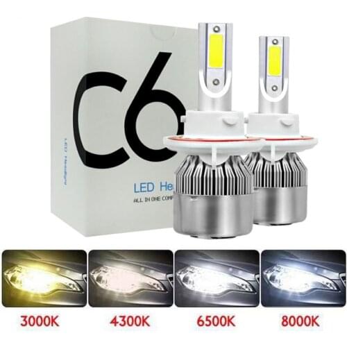 Muxall Super Bright Auto H7 H11 Headlamp 9006 H1 H3 9005 880 881 H27 H4 LED Car Headlight Kit 3000K 6000K 4300K 8000K Fog Light
