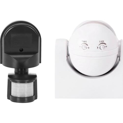 110V-240V Outdoor Ip44 50/60Hz Security Motion Sensor Switch with Outdoor Motion Wall Light Lamp 180 Degree Sensor