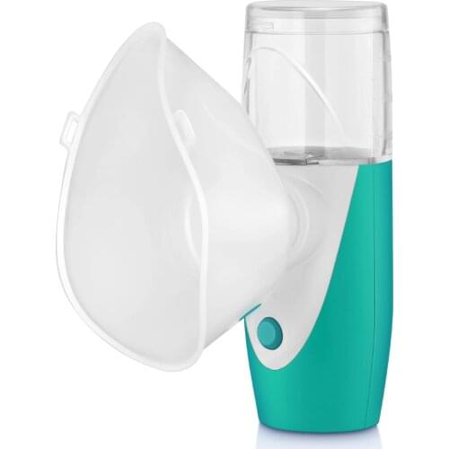 Mini Handheld Portable Mesh Nebulizer Silent Ultrasonic Medical Steaming Inhaler USB Rechargeable Kids Adult Health Care