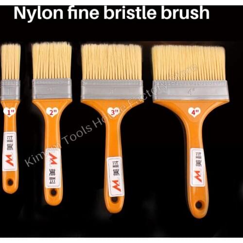 Nylon Brush Paint Brush Soft Bristled Oil Paint Brush Computer Cleaning Dusting Brush Cleaning Ash Small Brush Barbecue Brush