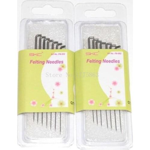 One Set Of 7pcs DIY Handmade Felting Needles Tool Size:Small AA7790