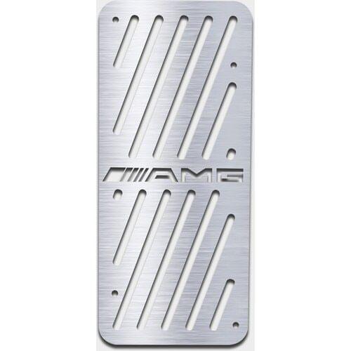 C180 Amg Chrome Foot Rest Pedal-2011-2013 Chrome pedal foot rest sporty interior accessories