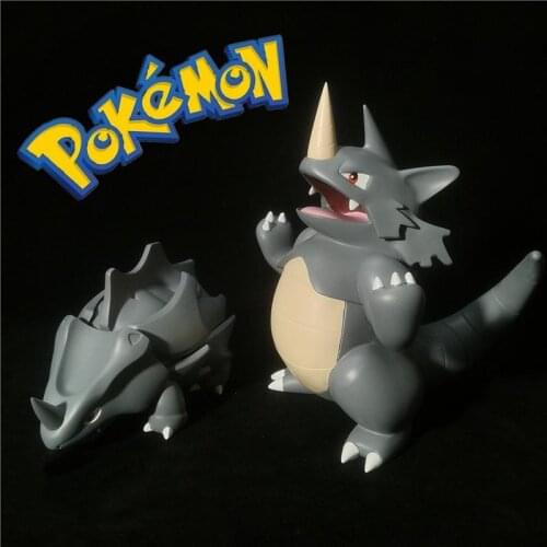 Pokemon 1/10 Rhydon GK Series Anime Action Figure Model Toys Gift for Children