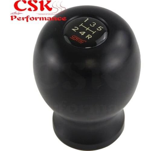 5MT Shift Knob Legacy GDA GDB GC8 BLACK FOR JDM Su baru WRX Impreza STI 5MT Shift Knob Car gear knob