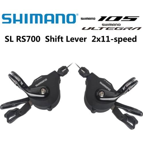 Shimano SL-RS700 Rapidfire Plus Shift Levers 2x11 speed RS700 Derailleurs Road Bike bicycle Shifter Lever Flat Handle Bar Clamp