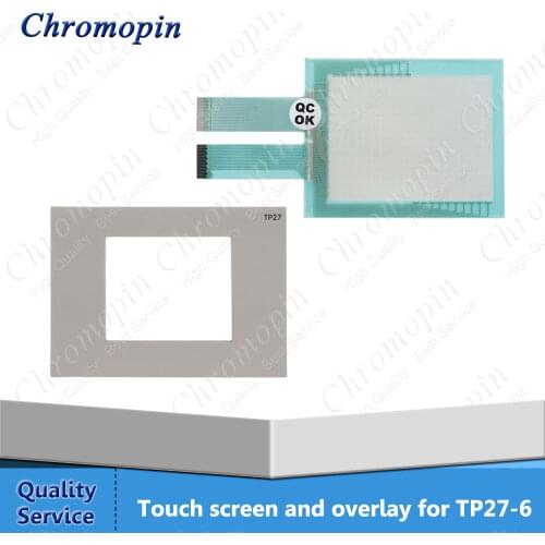 Touch screen for 6AV3627-1QK00-0AX0 6AV3 627-1QK00-0AX0 6AV3627-1QK00-2AX0 6AV3 627-1QK00-2AX0 TP27 6" with Front overlay