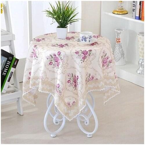 The table cloth cloth Cotton Linen Tablecloth table pastoral table cloth with rectangular lattice cover towels towel