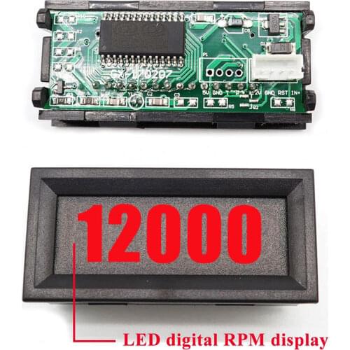Mini Speed Display Tachometer for CNC Brushless Spindle Motor Stepper Motor Driver Air-cooled Spindle 300W 400W 500W Display