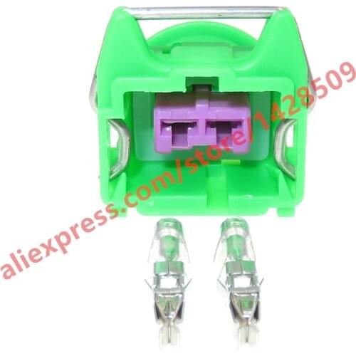 5 Sets 2 Pin 3.5 Series Automobile Unsealed Connector With Terminal Car Horn Plug Cable Harness Socket 144473-5