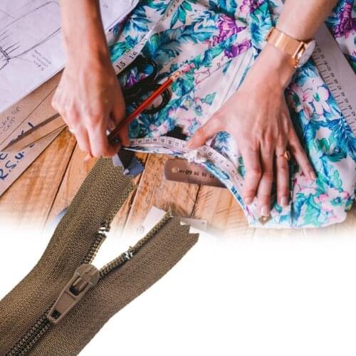 10Pcs DIY Zipper Wide Application Nylon Exquisite Stable Sewing Zipper for Home DIY zipper