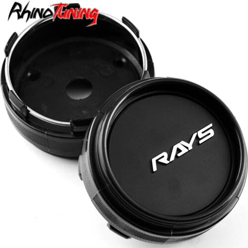 4pcs 66mm 62mm RAYS Emblem Cap Car Wheel Center Hubs Caps for CE28n Time Attack ZE40 TE37 Rota G-force Enkei RPF1 Centre Cover