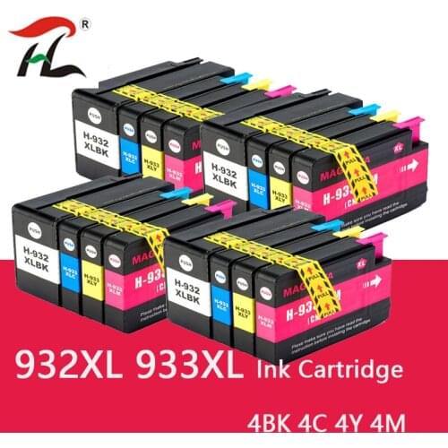 YLC 932XL 933 for HP932 933XL replacement Ink Cartridge for HP Officejet 6100 6600 6700 7110 7610 7612 Printer